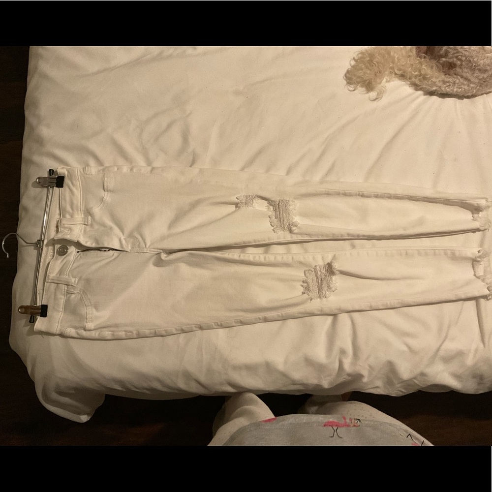 American eagle white pants